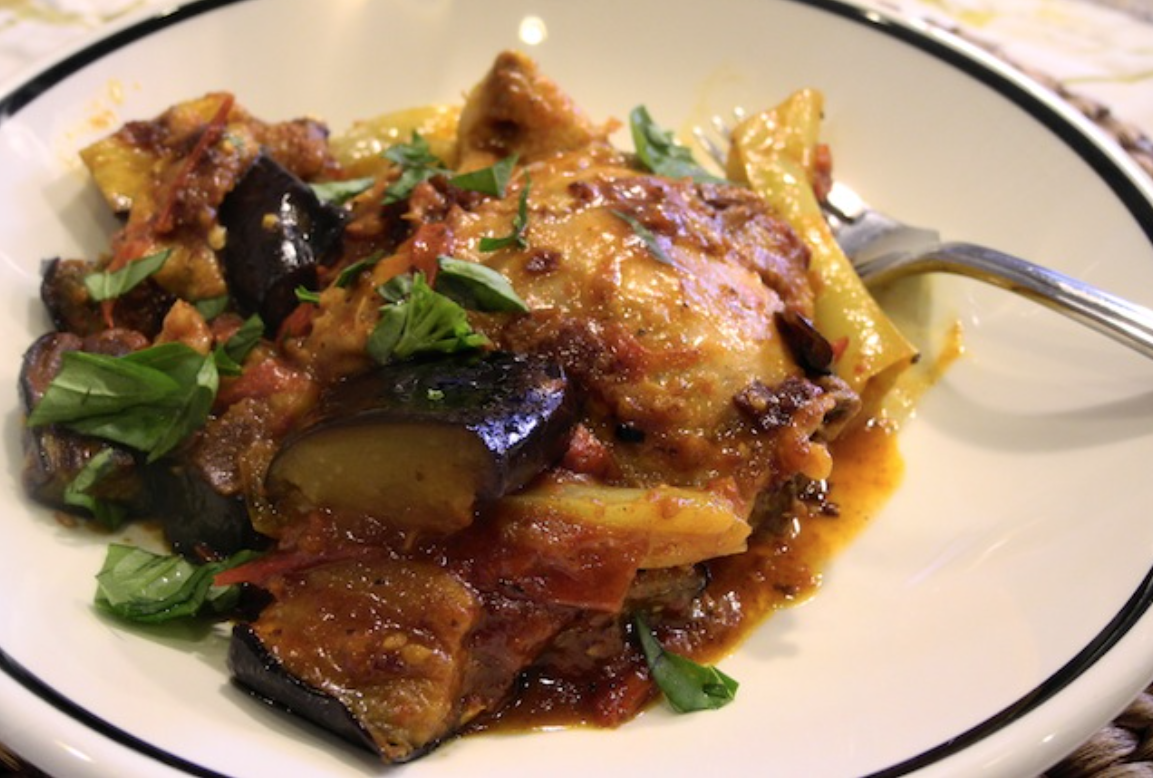 Pollo con salsa de soja